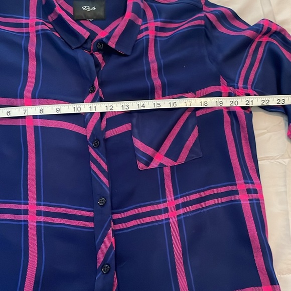 Rails navy and pink plaid shirt - Picture 10 of 13